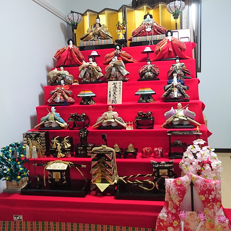 雛人形 スチール棚 雛壇 40号 七段飾り お雛様 - 雛人形・ひな祭り